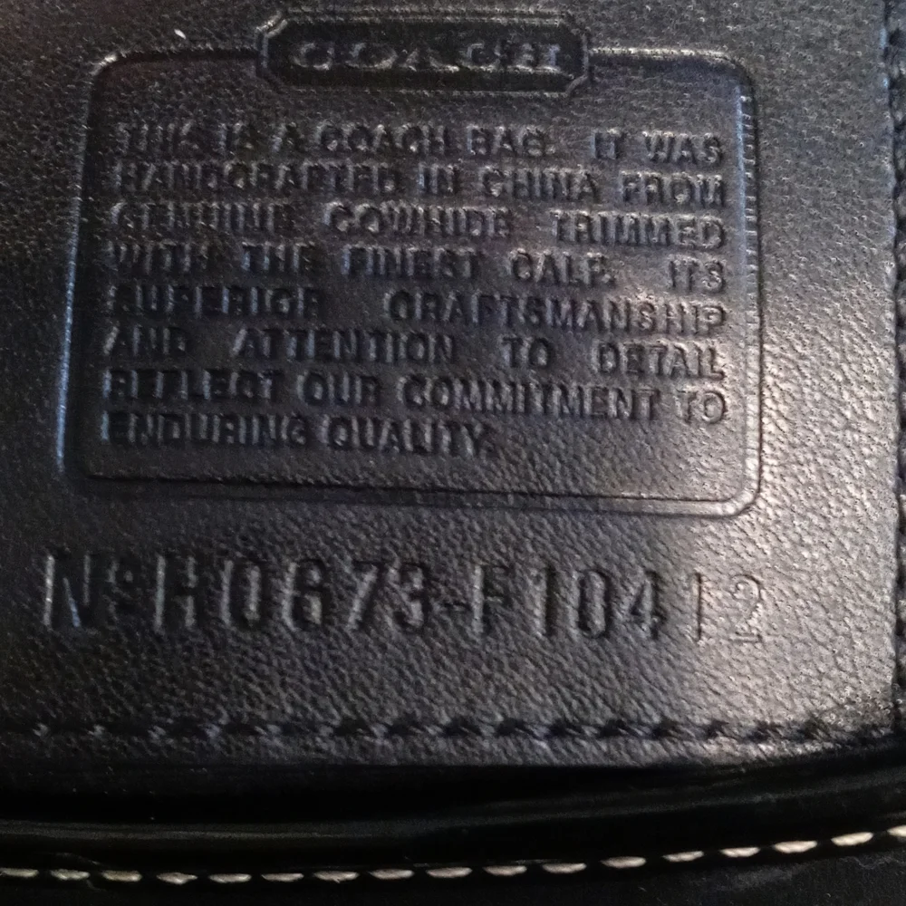 💝Coach Black leather purse Authentic - Picture 10 of 15